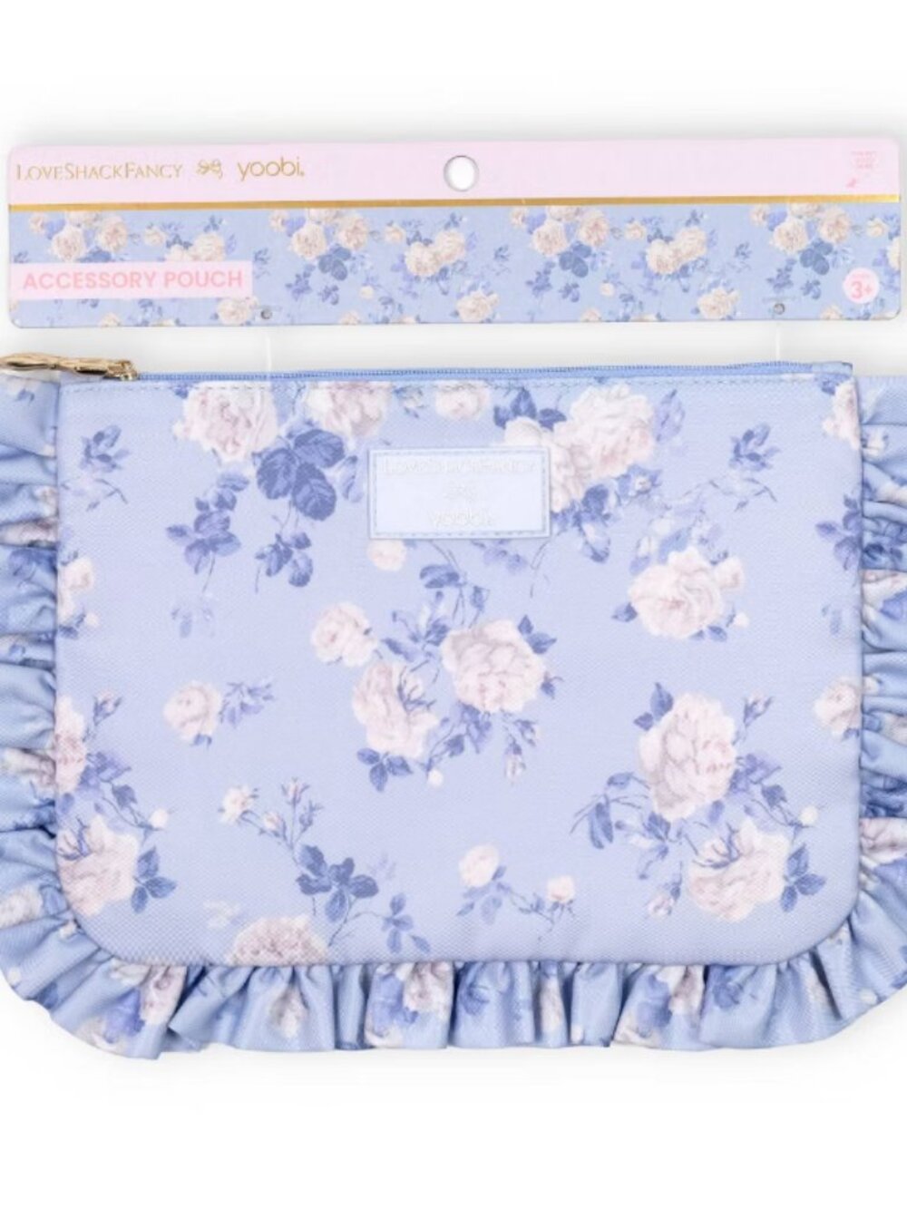 LoveShackFancy x Target - Pencil Case with Ruffles Whisper Blue